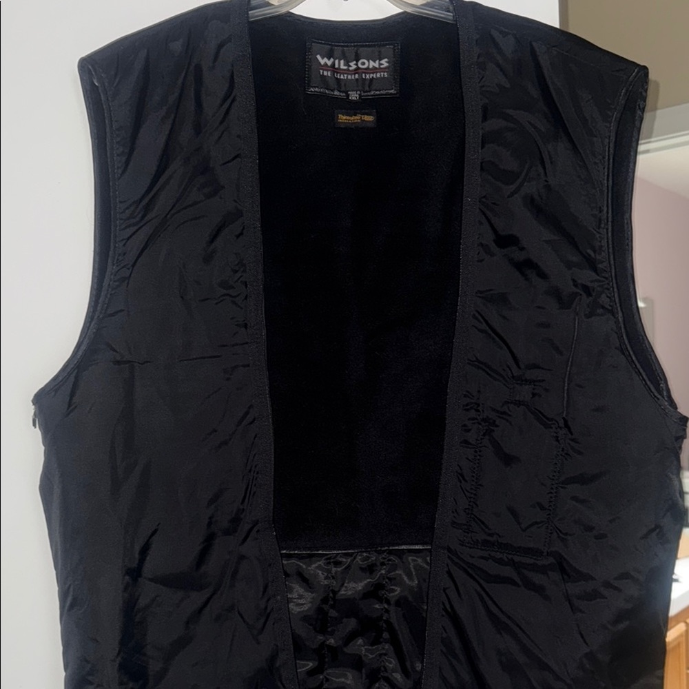 Wilsons Leather Classic Black Vest
